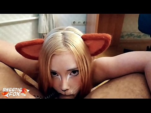 ❤️ ʻAle ʻo Kitsune i ka ʻāʻī a me ka cum i loko o kona waha Fuck video ia makou ☑